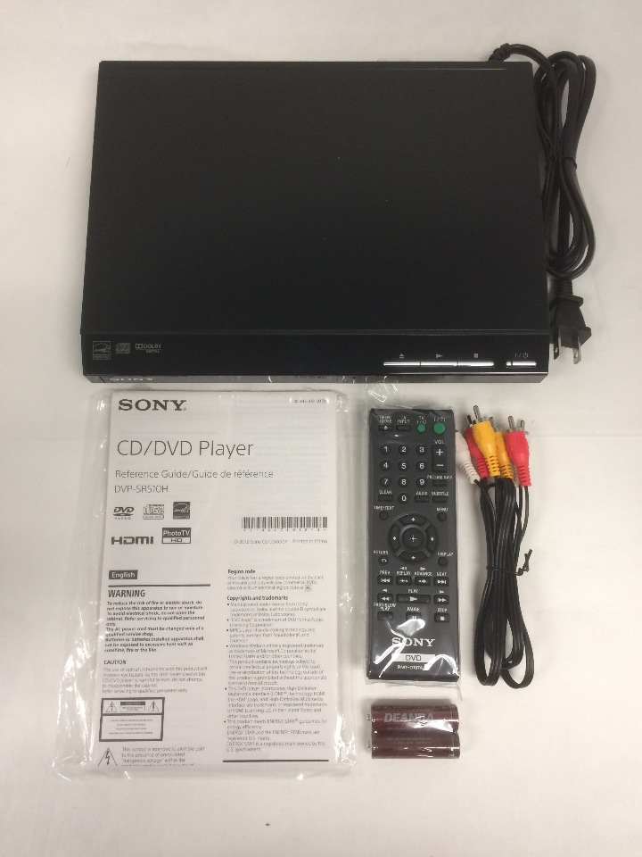 Sony DVPSR510H DVD Player (Upscaling) HDMI and Composite Buy Stuff Store