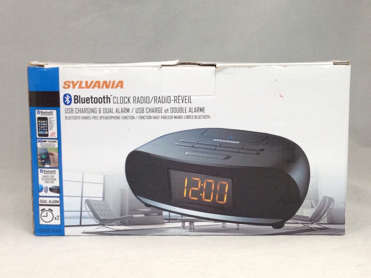 Sylvania bluetooth clock radio Buy Stuff Store