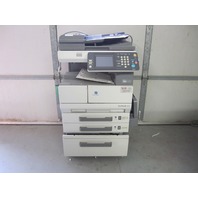 Konica Minolta Biz Hub Bizhub 350 Black & White Copier Printer Scanner 524k tota
