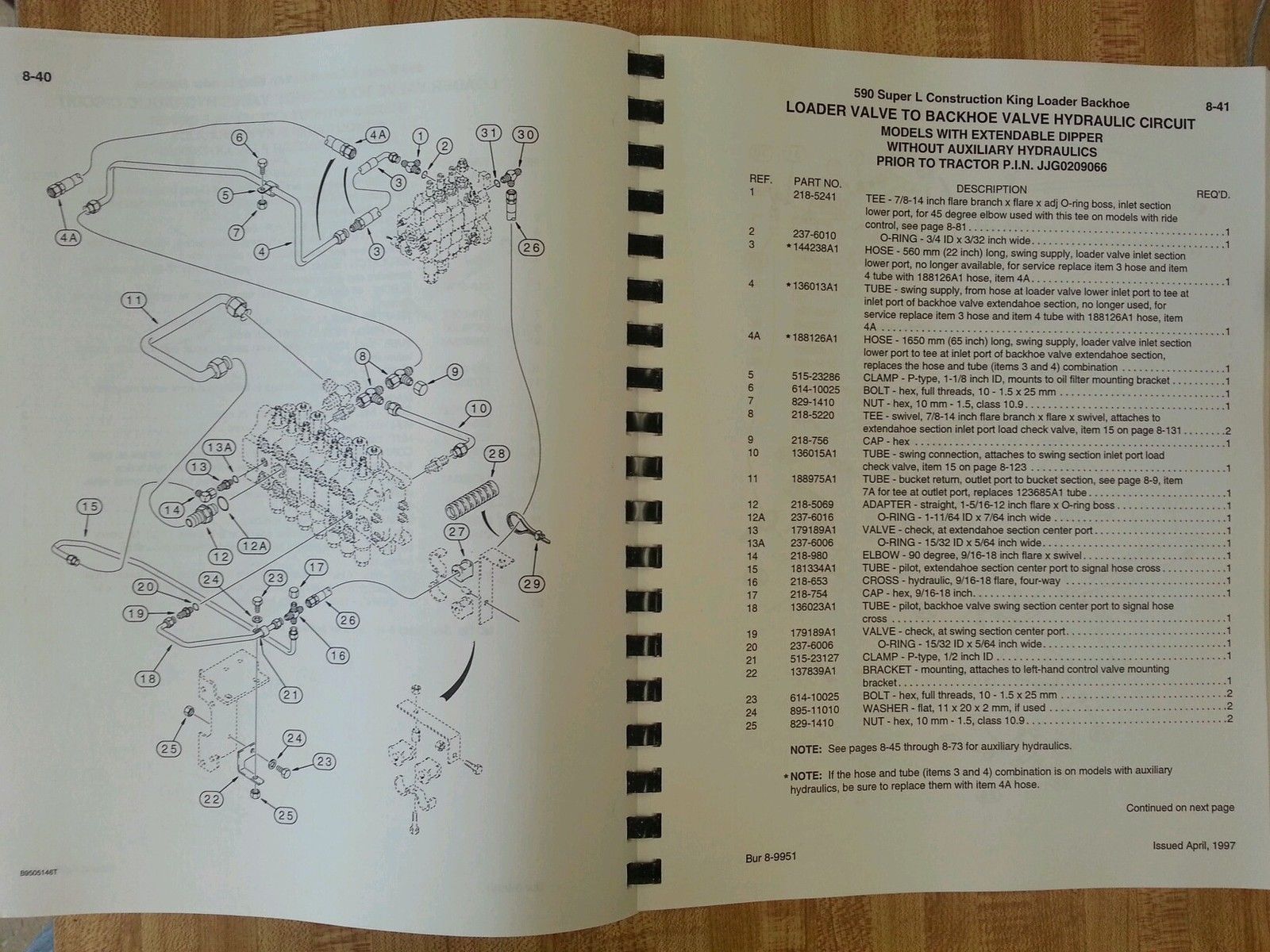 Case 580L, 580 Super L, 590SL Series 1 Loader Backhoe Factory Service Manual – 7-48694