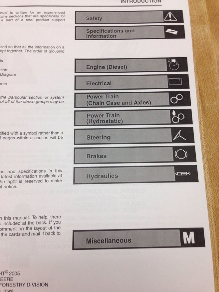 thumbnail image 2 of John Deere 260 & 270 Skid Steer Technical Service Repair Manual - TM1780 (2002 Models) 2 of 6