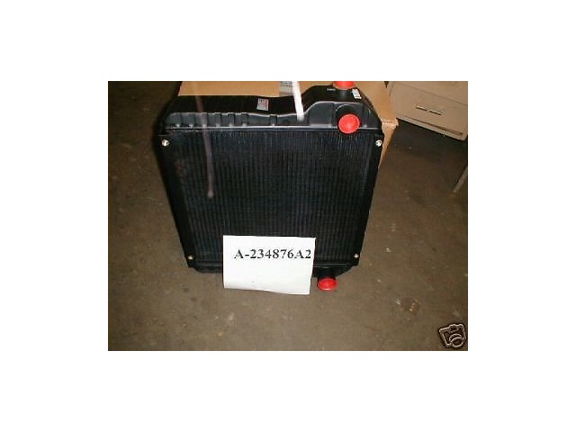 Case Backhoe 580 SUPER L 580L 590SL Radiator 234876A1 234876A2 Metal tank 580SL