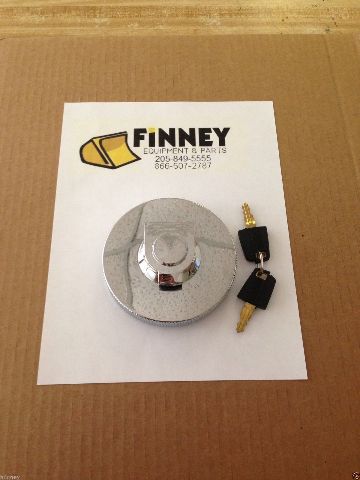 Caterpillar Cat Excavator Locking Fuel Cap 0963100 key HEAVY DUTY METAL 0861781