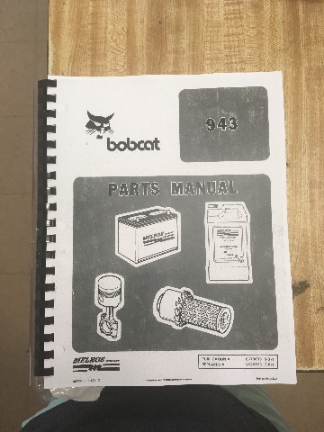 Bobcat 943 Skid Steer Loader Parts Manual Pub# 6570035