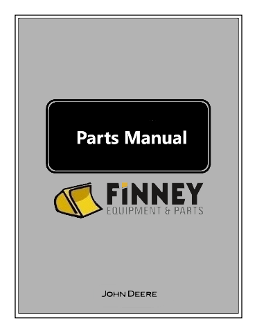 John Deere 240 250 Parts Manual JD PC2690 Book