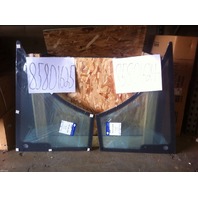 FORD 555E 575E 655E 675E BACKHOE GLASS WINDOW DOOR LOWER LH 85801625