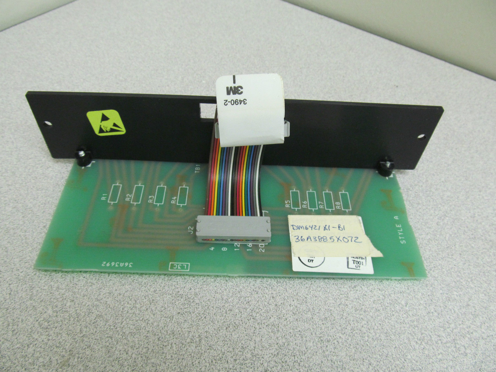 New Fisher Termination Output Module PCB DM6421X1-B1 36A3692