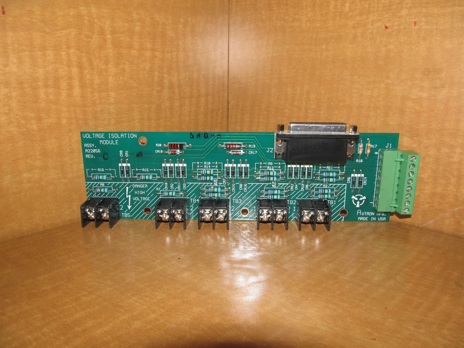 New Avtron PCB Voltage Isolation Module A22056 REV C