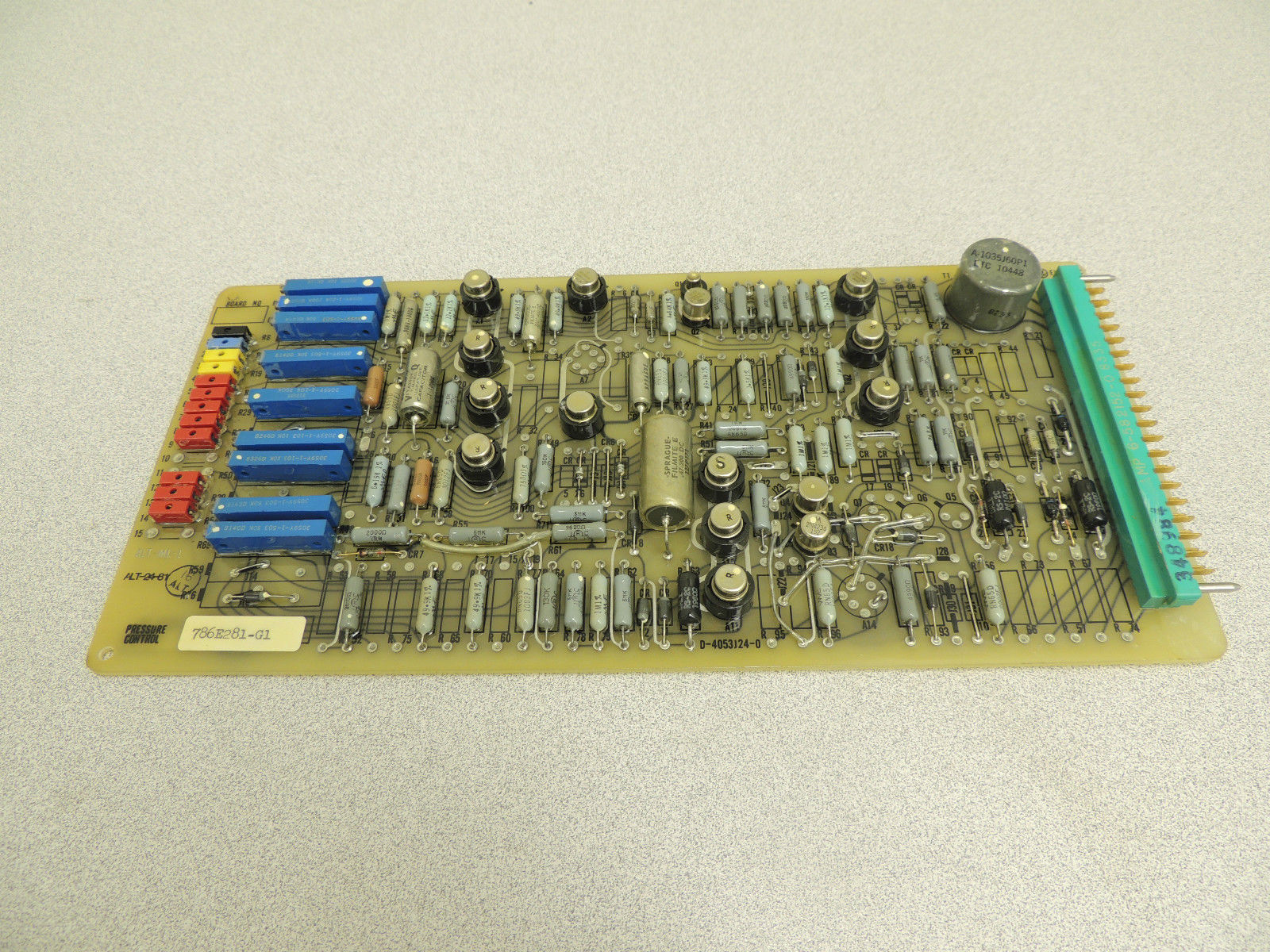New GE General Electric 786E281-G1 PC Circuit Board D-4053J24-0