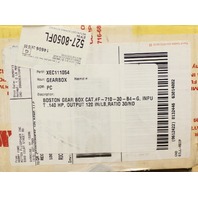 New Boston Gear Box 527-8050FL 14606-2810-00 Input .140HP Output 120 IN
