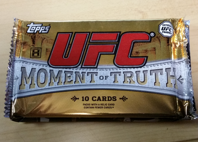 2011 Topps UFC Moment of Truth Hobby 10 Card PACK (Factory Sealed)(Random)