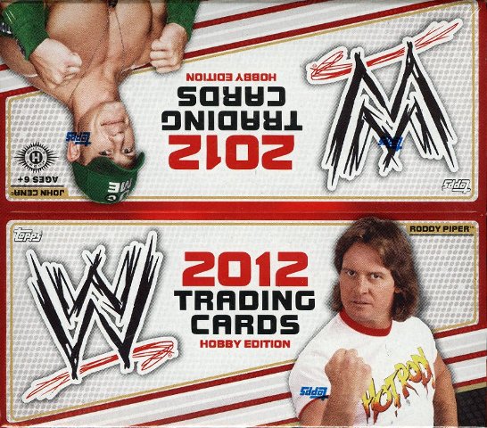2012 Topps WWE Wrestling Hobby Box (Sealed)