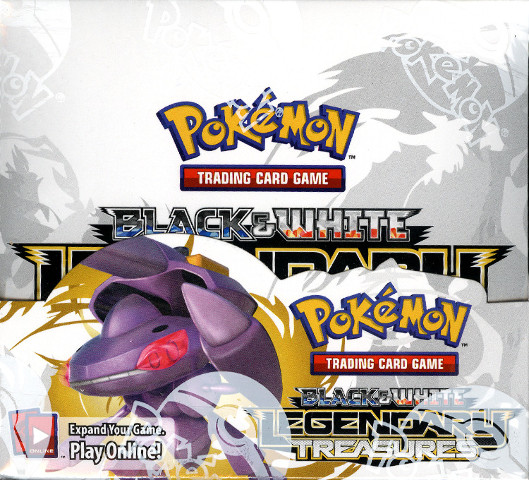 Pokemon Black & White (B&W) Legendary Treasures Sealed Booster Box (English)