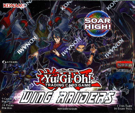 Yugioh Wing Raiders 1st Edition Booster Box English (Sealed) 2016