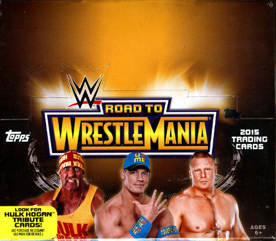 2015 Topps WWE Road To Wrestlemania Hobby Box (Sealed)