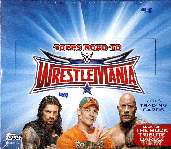 2016 Topps WWE Road To Wrestlemania Hobby Box (Sealed)