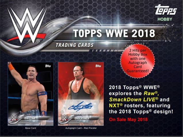 2018 Topps WWE Wrestling Hobby (7 Card) PACK (Factory Sealed)