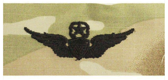 Vanguard ARMY EMBROIDERED BADGE ON OCP SEW ON: AVIATOR - MASTER