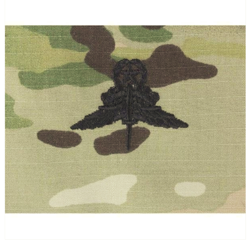 Vanguard ARMY EMBROIDERED BADGE ON OCP SEW ON: HALO FREEFALL JUMPWING - MASTER