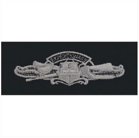 Vanguard NAVY EMBROIDERED BADGE: EXPEDITIONARY WARFARE - EMBROIDERED ON COVERALL