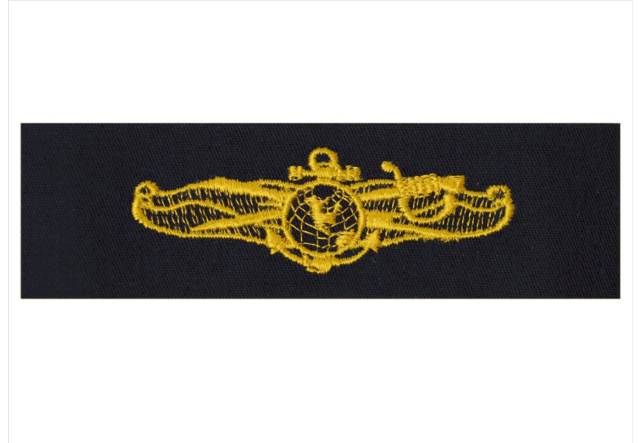 Vanguard NAVY EMBROIDERED BADGE INFORMATION DOMINANCE WARFARE OFFICER  COVERALL