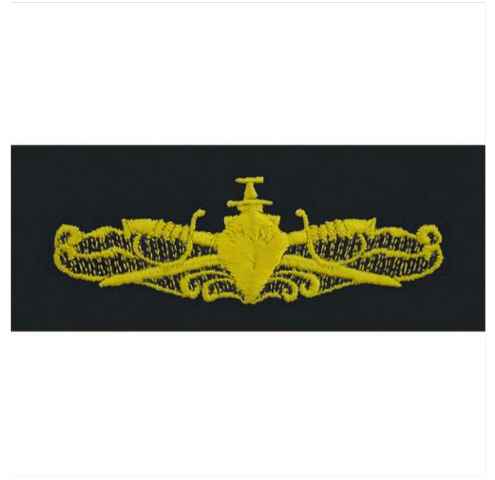 Vanguard NAVY EMBROIDERED BADGE: SURFACE WARFARE OFFICER - COVERALL