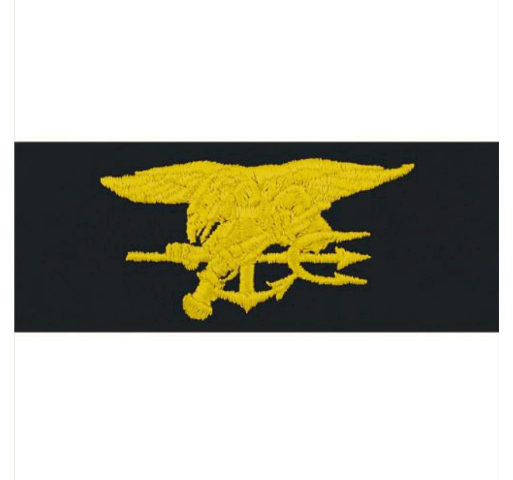 Vanguard NAVY EMBROIDERED BADGE: SPECIAL WARFARE - EMBROIDERED ON COVERALL