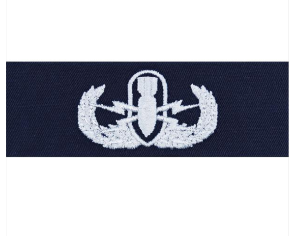Vanguard NAVY EMBROIDERED BADGE EXPLOSIVE ORDNANCE DISPOSAL - COVERALL