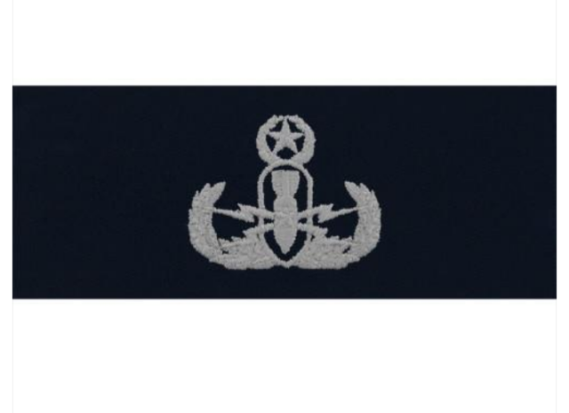 Vanguard NAVY EMBROIDERED BADGE MASTER EXPLOSIVE ORDNANCE DISPOSAL - COVERALL