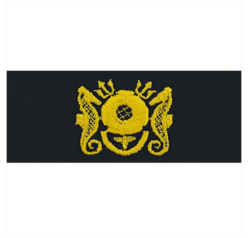 Vanguard NAVY EMBROIDERED BADGE: DIVING MEDICAL OFFICER - COVERALL