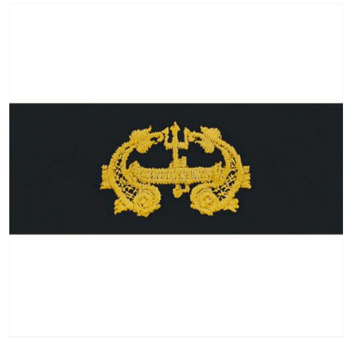 Vanguard NAVY EMBROIDERED BADGE: DEEP SUBMERGENCE OFFICER - COVERALL