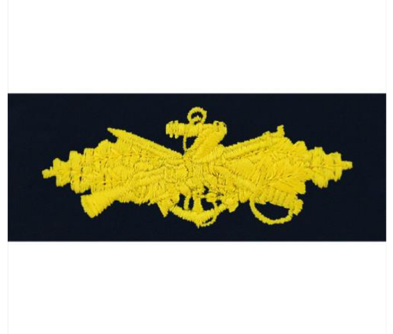 Vanguard NAVY EMBROIDERED BADGE SEABEE COMBAT WARFARE OFFICER - COVERALL