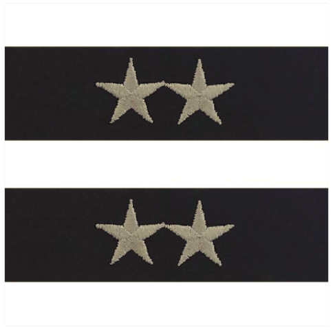 Vanguard NAVY EMBROIDERED COLLAR DEVICE: REAR ADMIRAL UPPER - COVERALL