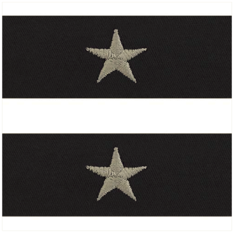 Vanguard NAVY EMBROIDERED COLLAR DEVICE: REAR ADMIRAL LOWER - COVERALL