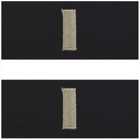 Vanguard NAVY EMBROIDERED COLLAR DEVICE: LIEUTENANT JUNIOR GRADE - COVERALL