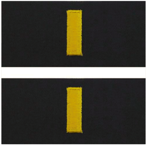 Vanguard NAVY EMBROIDERED COLLAR DEVICE: ENSIGN - EMBROIDERED ON COVERALL