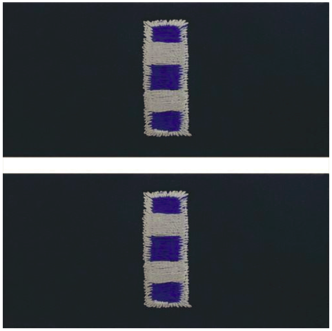 Vanguard NAVY EMBROIDERED COLLAR DEVICE: WARRANT OFFICER 4 - COVERALL