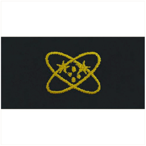 Vanguard NAVY EMBROIDERED COLLAR DEVICE: ELECTRONICS TECHNICIAN - COVERALL