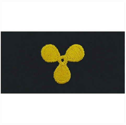 Vanguard NAVY EMBROIDERED COLLAR DEVICE: ENGINEERING TECHNICIAN - COVERALL