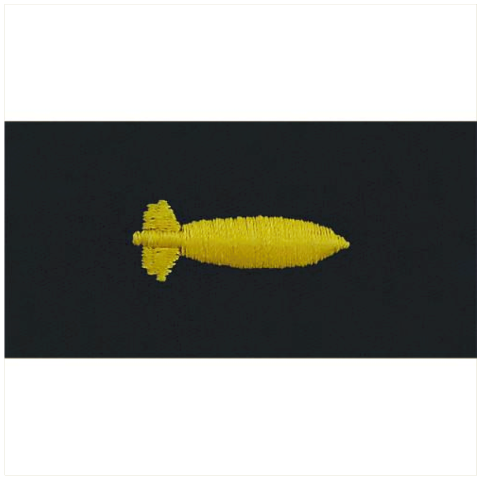Vanguard NAVY EMBROIDERED COLLAR DEVICE: UNDERWATER ORDNANCE - COVERALL