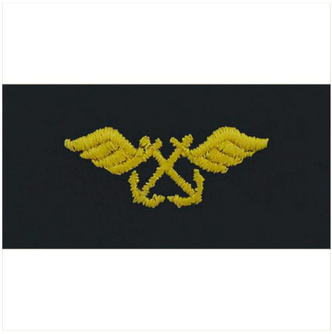 Vanguard NAVY EMBROIDERED COLLAR DEVICE: AVIATION BOATSWAIN - COVERALL
