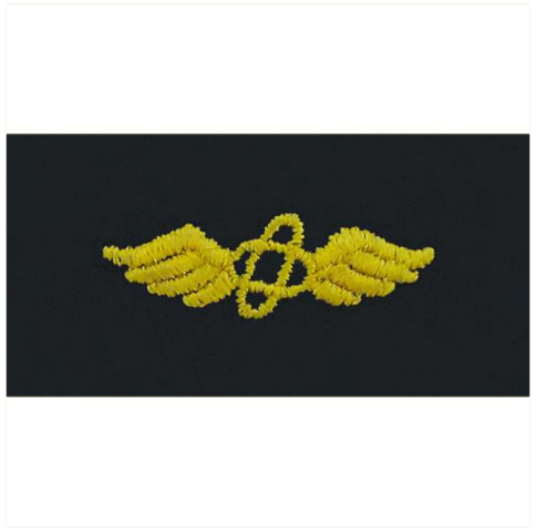Vanguard NAVY EMBROIDERED COLLAR DEVICE: AVIATION ELECTRONICS - COVERALL