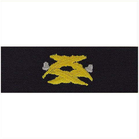 Vanguard NAVY EMBROIDERED COLLAR DEVICE: CIVIL ENGINEERING - COVERALL