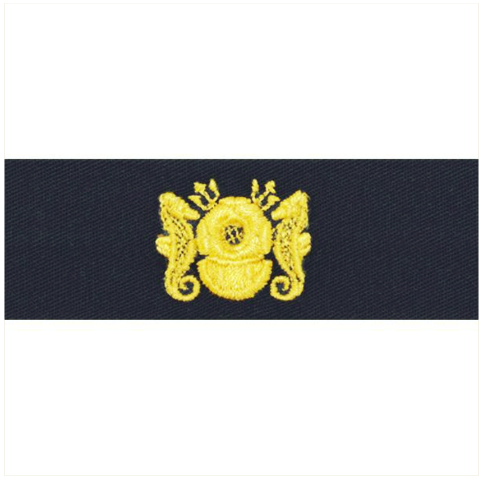 Vanguard NAVY COLLAR DEVICE: WO DIVING OFFICER - COVERALL