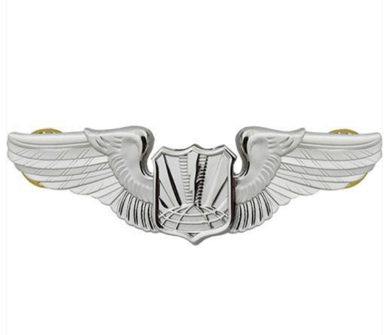 Vanguard AIR FORCE BADGE UNMANNED AIRCRAFT SYSTEMS - REGULATION SIZE MIRROR