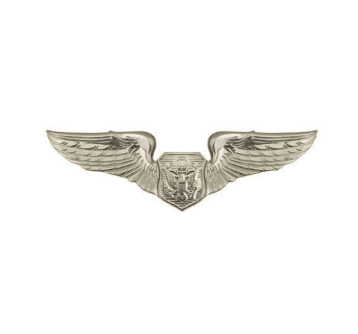 Vanguard AIR FORCE BADGE: OFFICER AIRCREW - MINIATURE