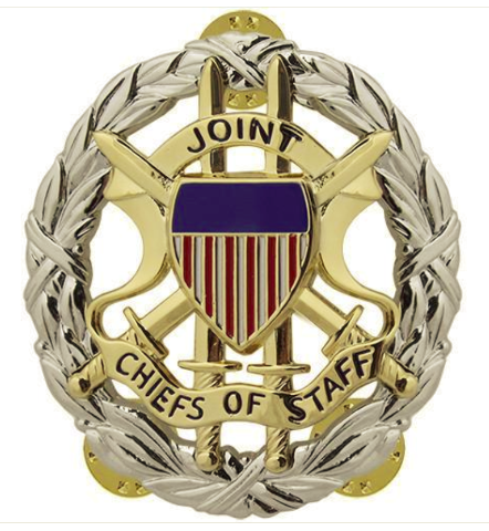 Vanguard ARMY IDENTIFICATION BADGE: JOINT CHIEFS OF STAFF - BLOUSE SIZE MIRROR