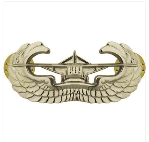 Vanguard ARMY BADGE: AIRBORNE GLIDER - MIRROR FINISH