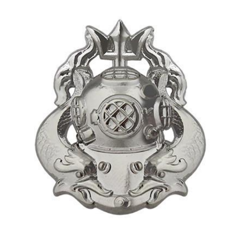 Vanguard ARMY DRESS BADGE MASTER DIVER - MIRROR FINISH