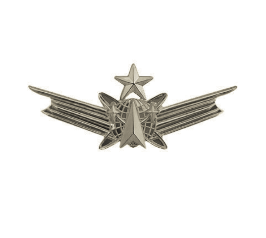 Vanguard ARMY DRESS BADGE: SENIOR SPACE - MINIATURE, MIRROR FINISH
